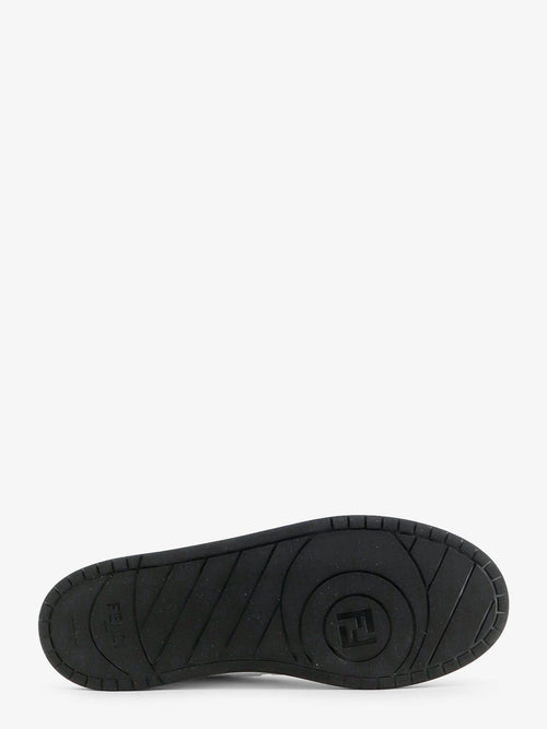 Fendi Match leather sneakers with FF monogram - White