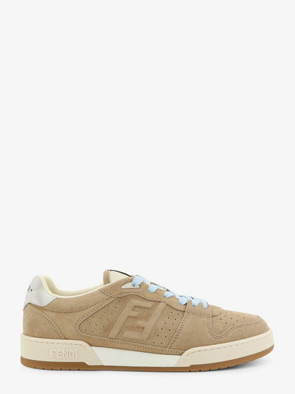 FENDI - Fendi Match suede sneakers