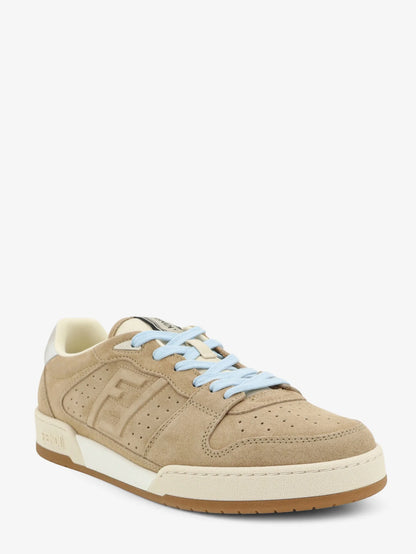 FENDI - Fendi Match suede sneakers