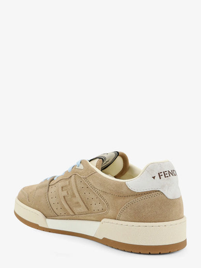 FENDI - Fendi Match suede sneakers
