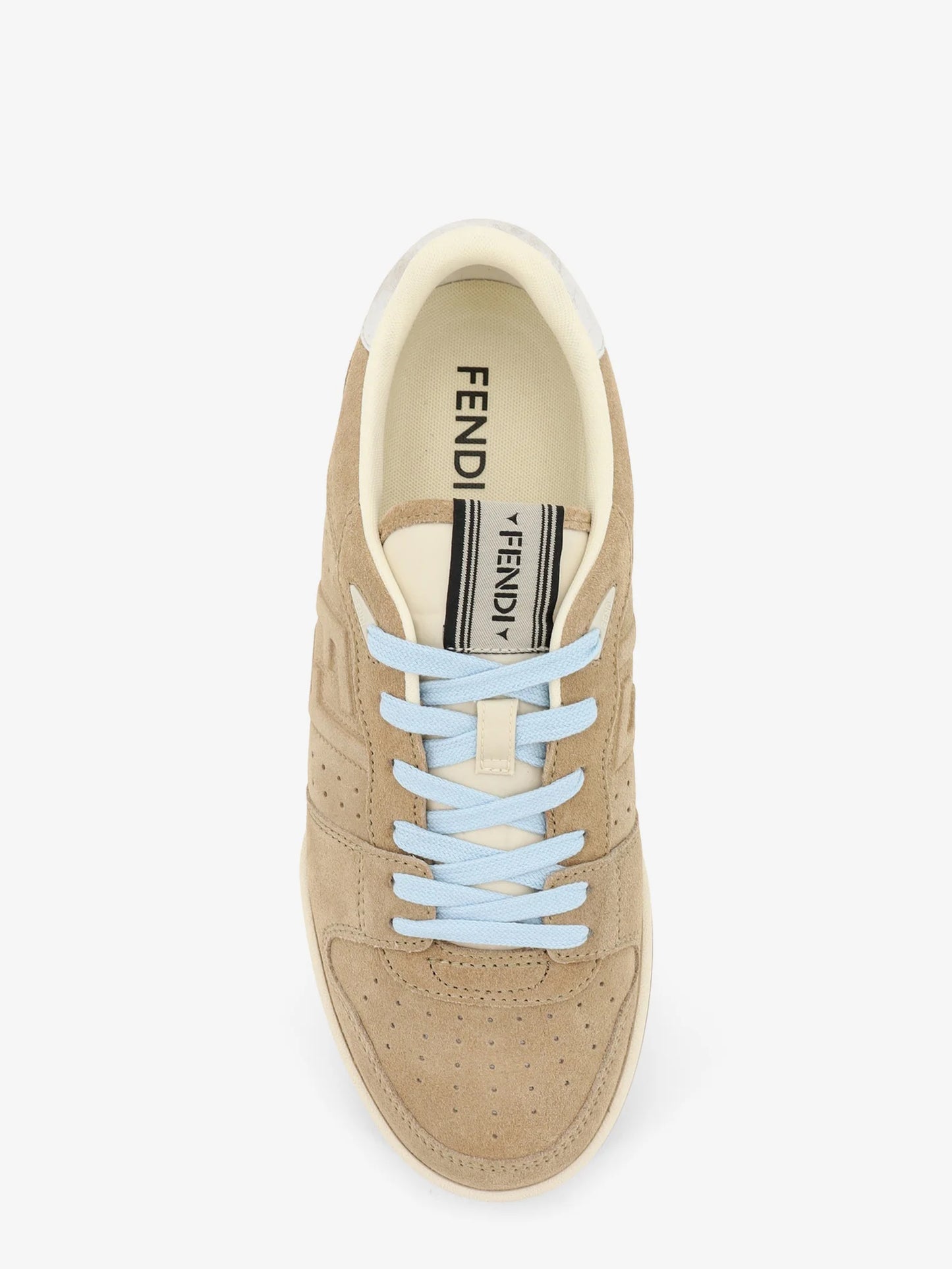 FENDI - Fendi Match suede sneakers