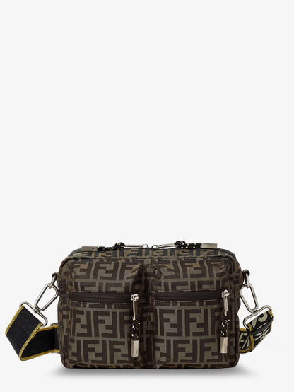 Fendi Camera Case Superlight FF Zucca Fabric crossbody bag - Nero