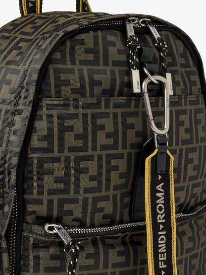 FENDI - Climb FF Zucca technical fabric backpack