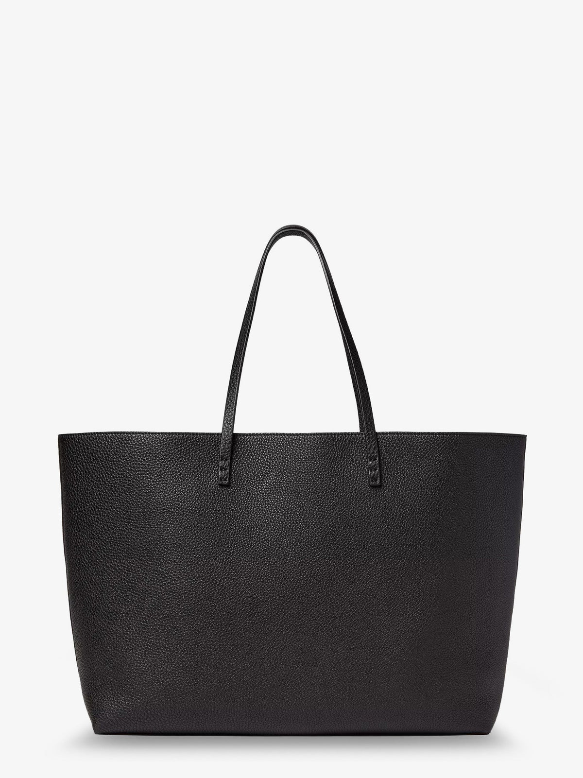Fendi Roll Large Roman Leather Shopper - Black / Brown
