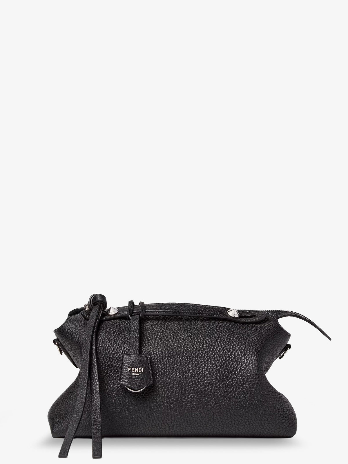 Fendi By The Way Soft Boston Bag with shoulder strap - Nero
