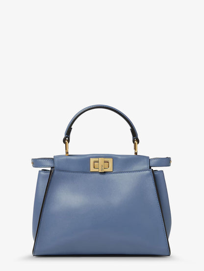 Fendi Peekaboo Mini Leather Handbag - Indacochiaro