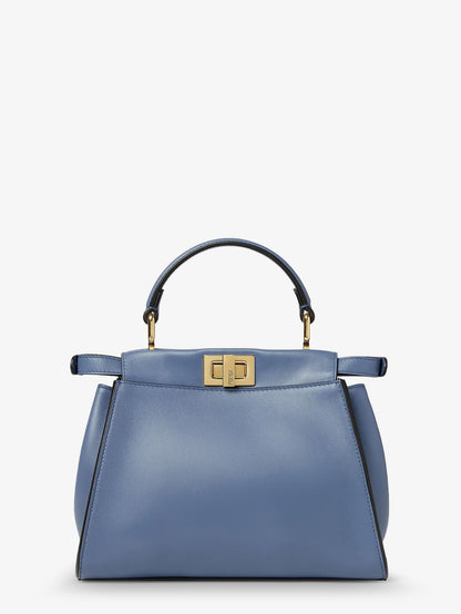 Fendi Peekaboo Mini Leather Handbag - Indacochiaro