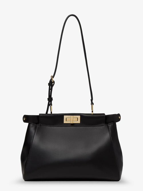 Fendi My Peekaboo Small leather shoulder bag - Nero