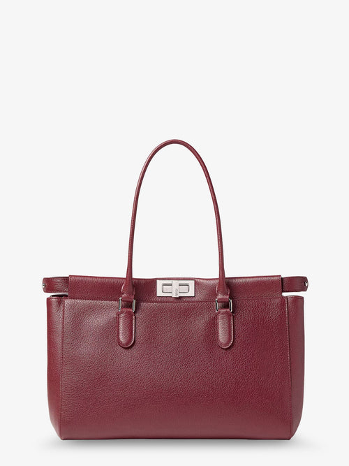 Fendi Peekaboo Tote leather shoulder bag - Rossoscuro
