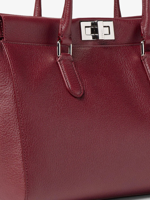 Fendi Peekaboo Tote leather shoulder bag - Rossoscuro