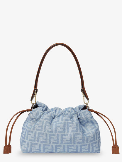 Fendi Mamma Baguette Light Denim crossbody bag - Denim Ch+Sellier+Os