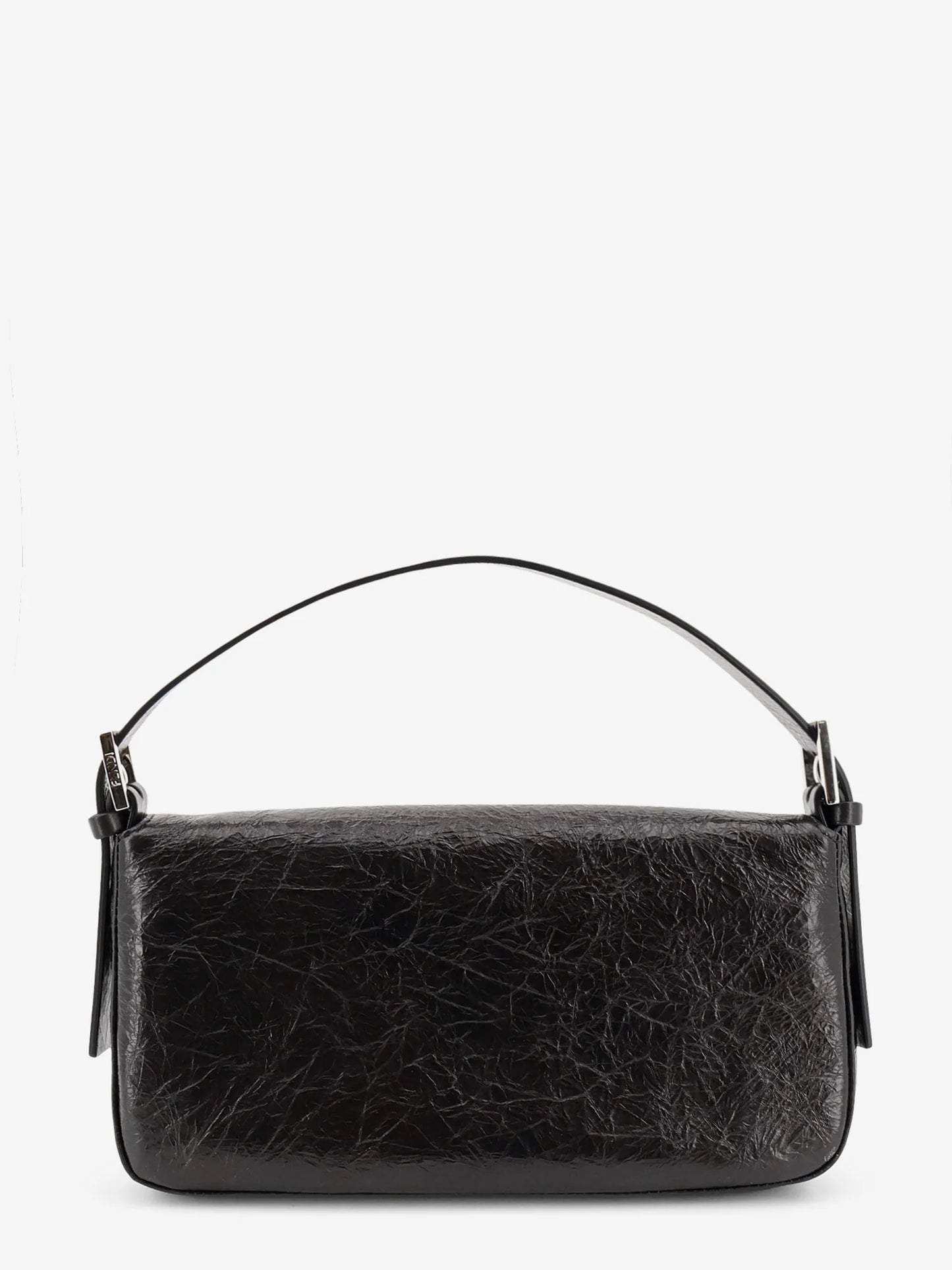FENDI - Baguette vintage-effect leather shoulder bag