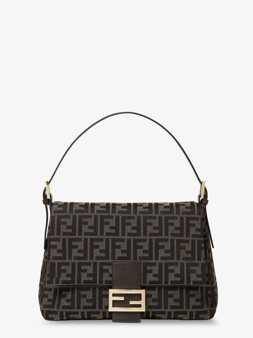 Fendi Flap 26325 FF Zucca Jacquard shoulder bag - Moroebano