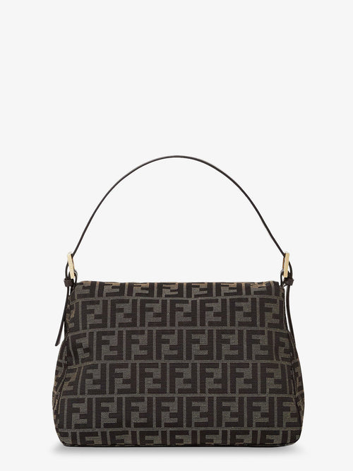 Fendi Flap 26325 FF Zucca Jacquard shoulder bag - Moroebano