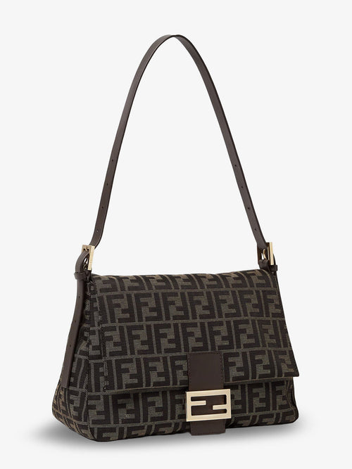 Fendi Flap 26325 FF Zucca Jacquard shoulder bag - Moroebano