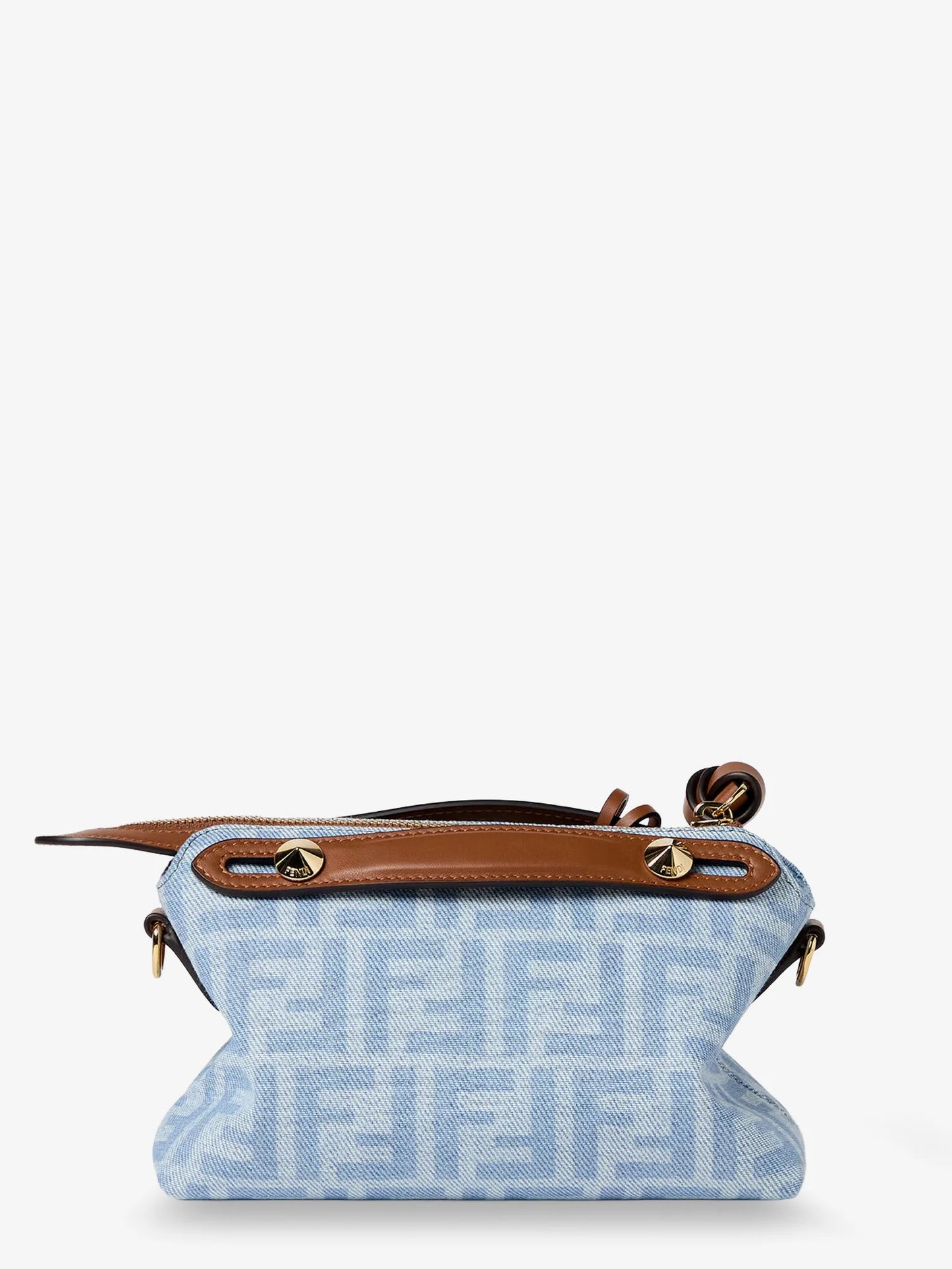 FENDI - By The Way Soft Mini FF denim handbag