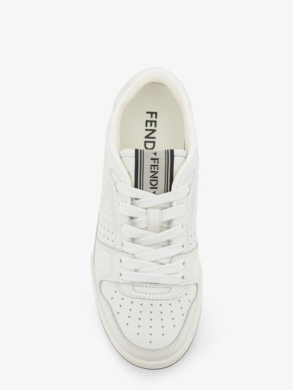 Fendi Fendi Match leather sneakers - White