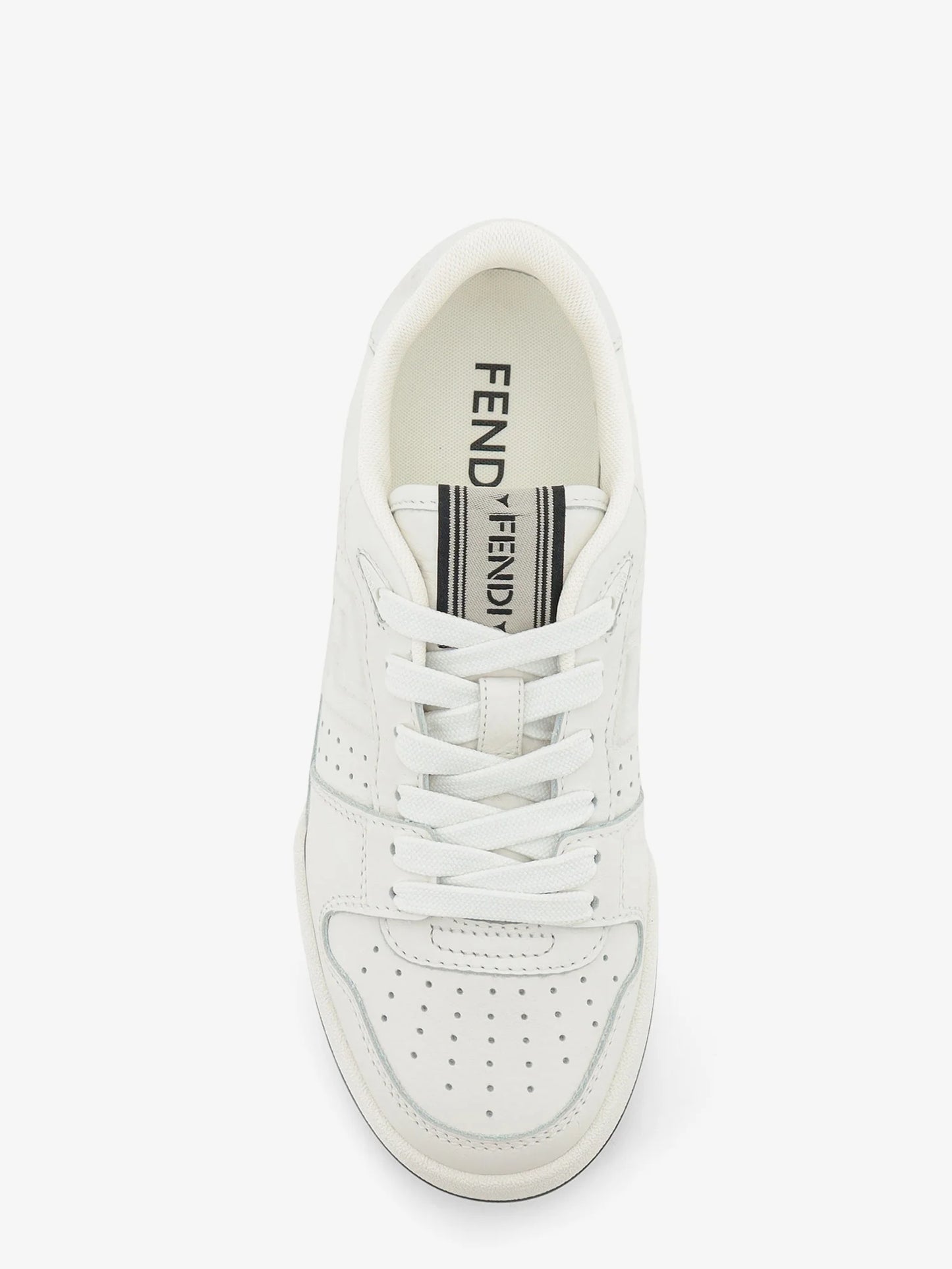 FENDI - Fendi Match leather sneakers