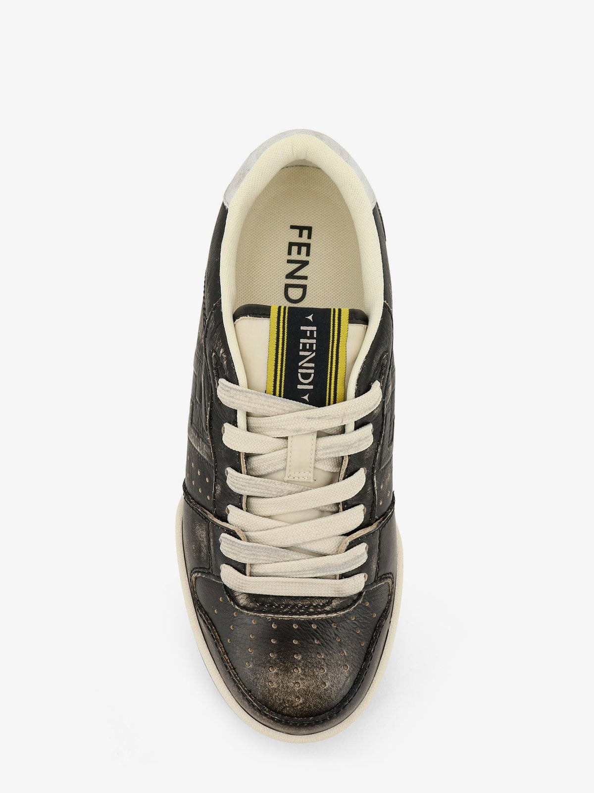 Fendi Fendi Match leather sneakers - Nerobeige