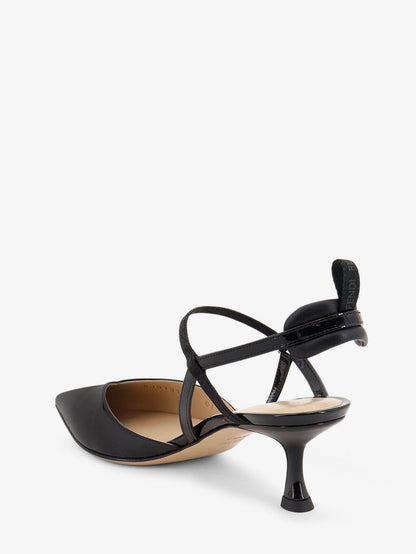 Fendi Very Colibrì  patent leather décolleté - Nero