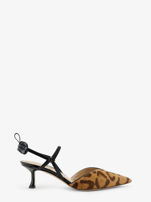 Fendi Very Colibrì pony skin pumps - Mielebrownnero
