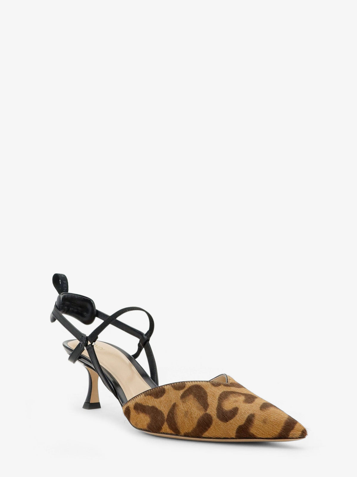 Fendi Very Colibrì pony skin pumps - Mielebrownnero