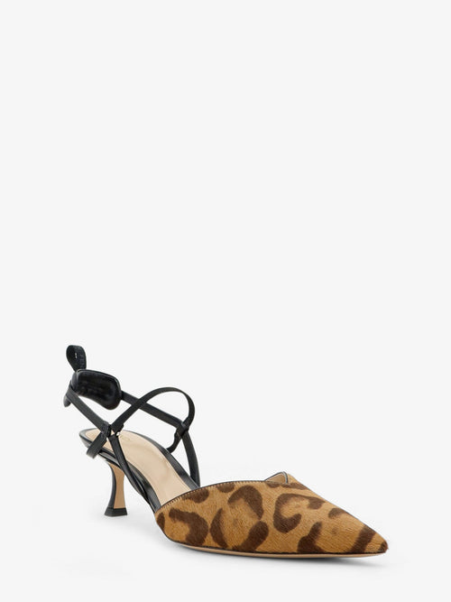 Fendi Very Colibrì pony skin pumps - Mielebrownnero