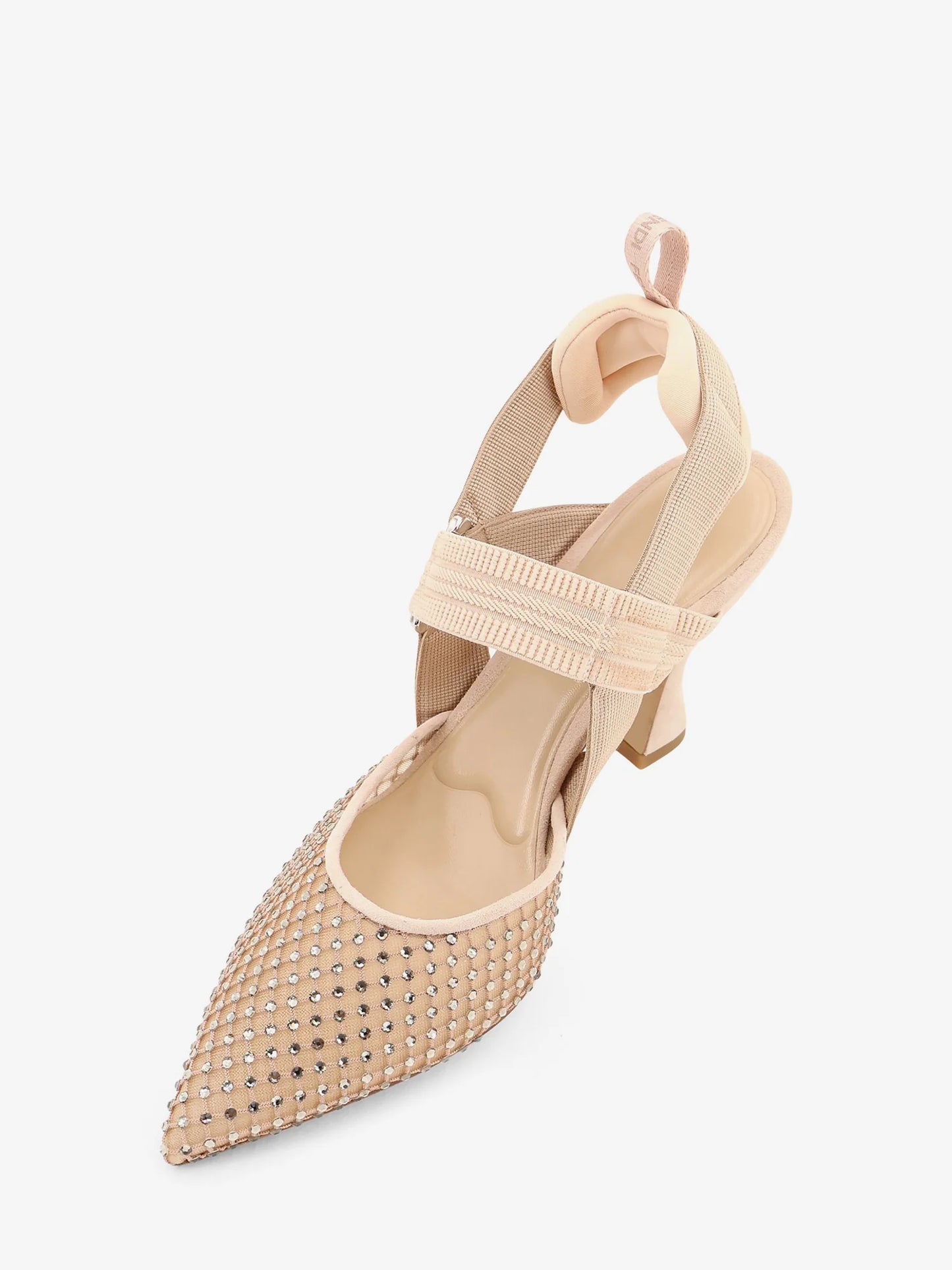 FENDI - Colibrì pumps in mesh and suede
