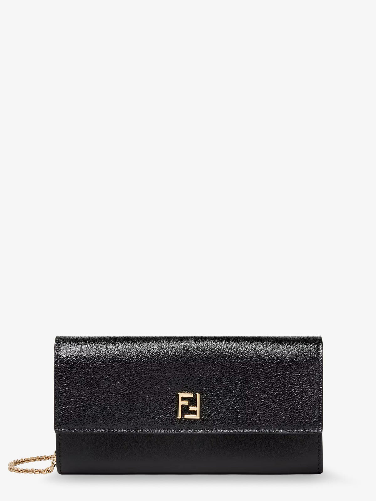 Fendi Continental leather crossbody bag - Nero
