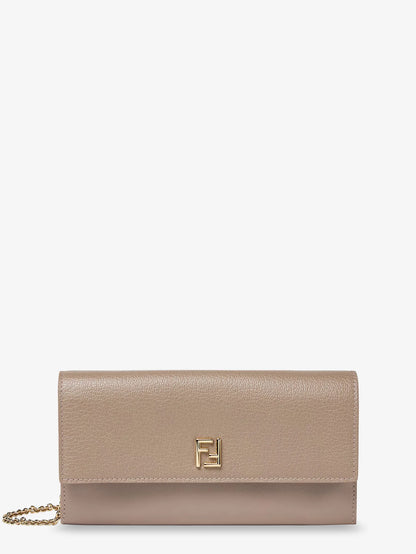 FENDI - Continental leather crossbody bag