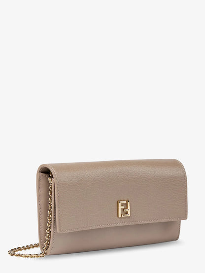 FENDI - Continental leather crossbody bag