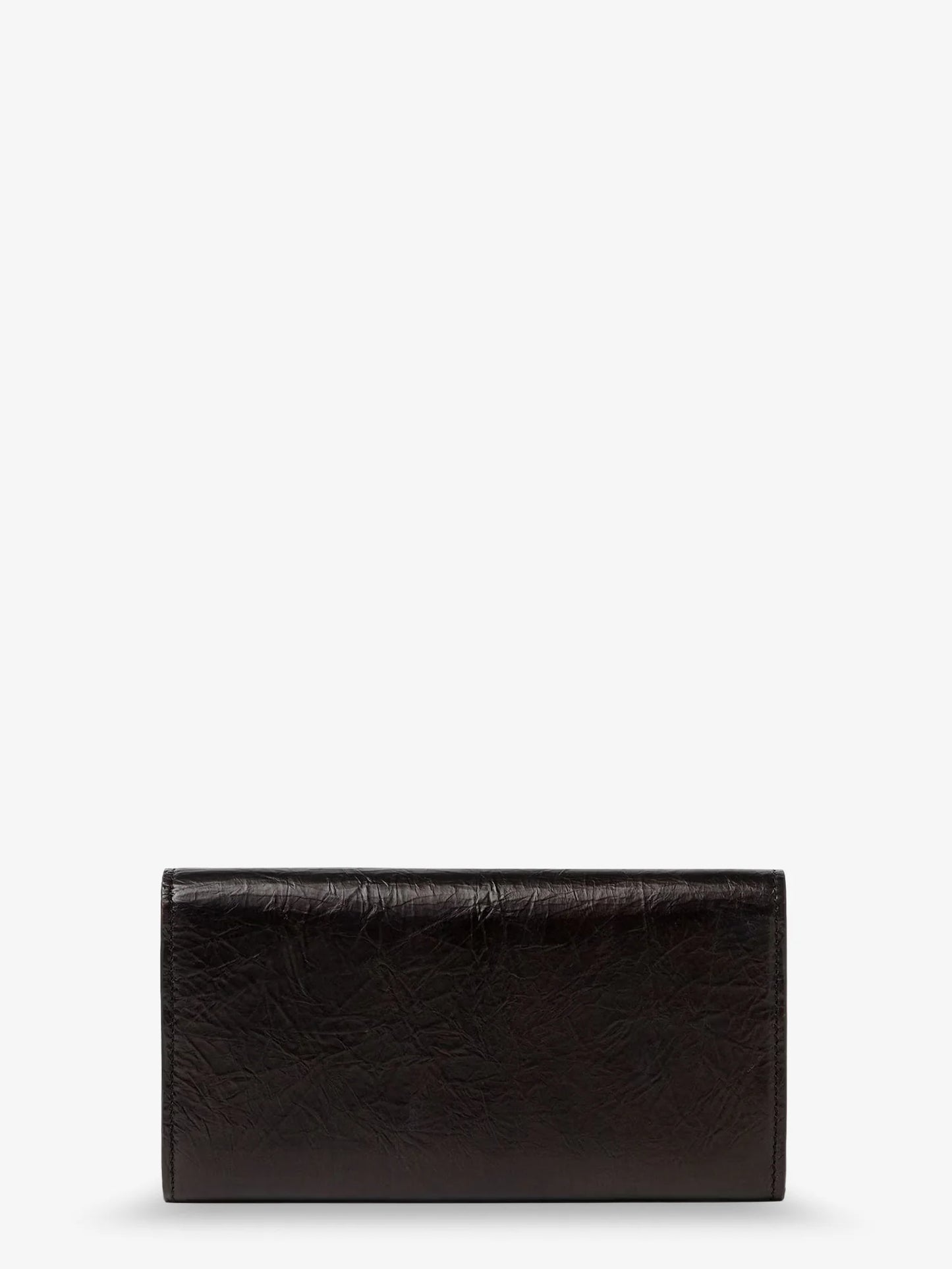 FENDI - Continental crackled leather wallet