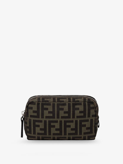 FENDI - FF technical fabric clutch bag