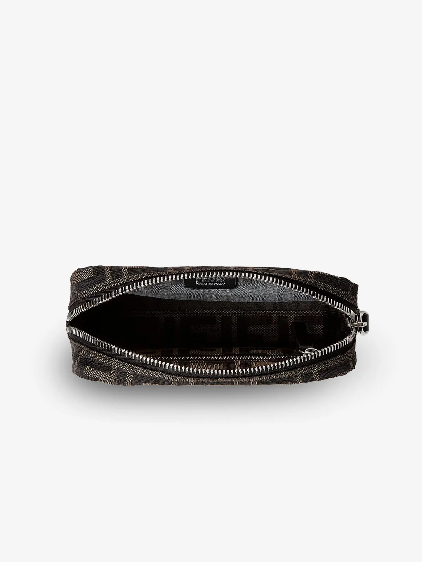 FENDI - FF technical fabric clutch bag