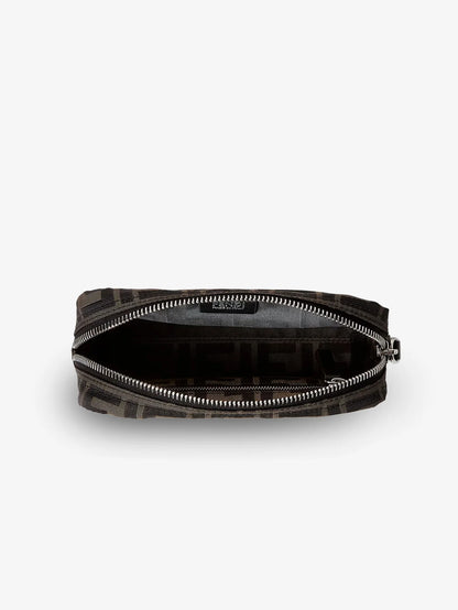 FENDI - FF technical fabric clutch bag