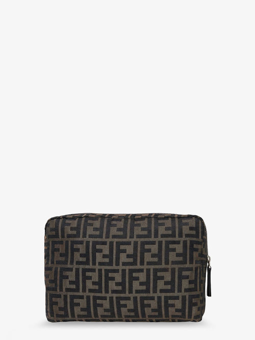 Fendi Superlight FF Zucca fabric Beauty Case - Nero