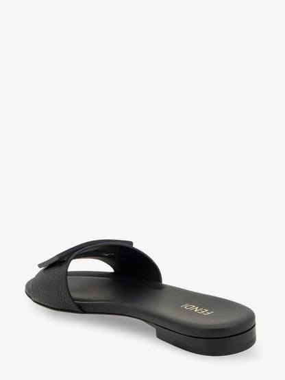 FENDI - Leather Tube Sandals