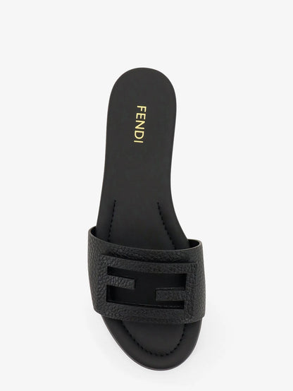 FENDI - Leather Tube Sandals