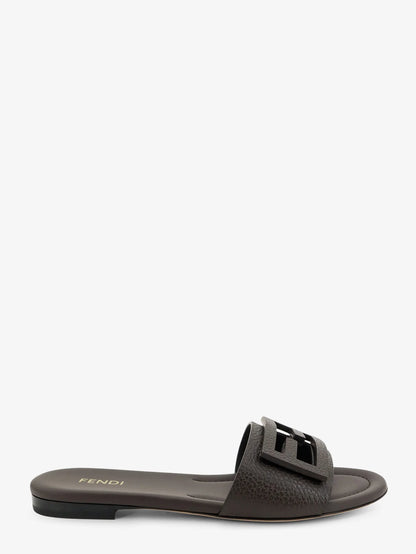 FENDI - Leather Tube Sandals