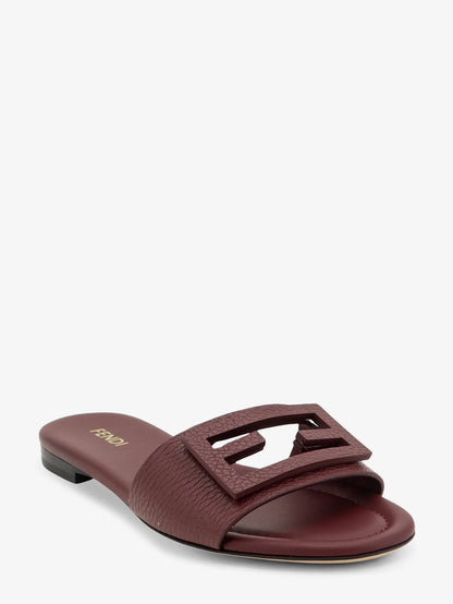 FENDI - Leather Tube Sandals