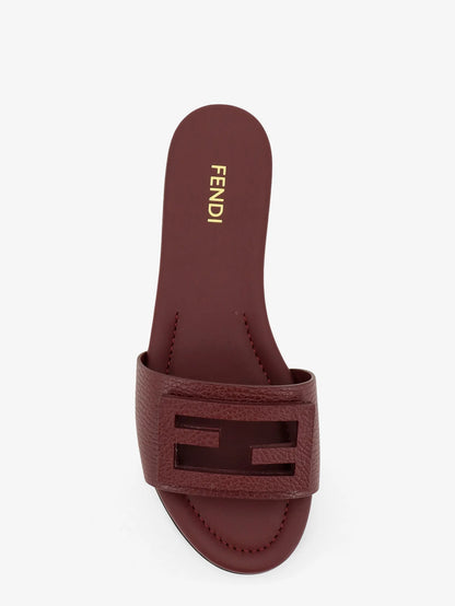 FENDI - Leather Tube Sandals