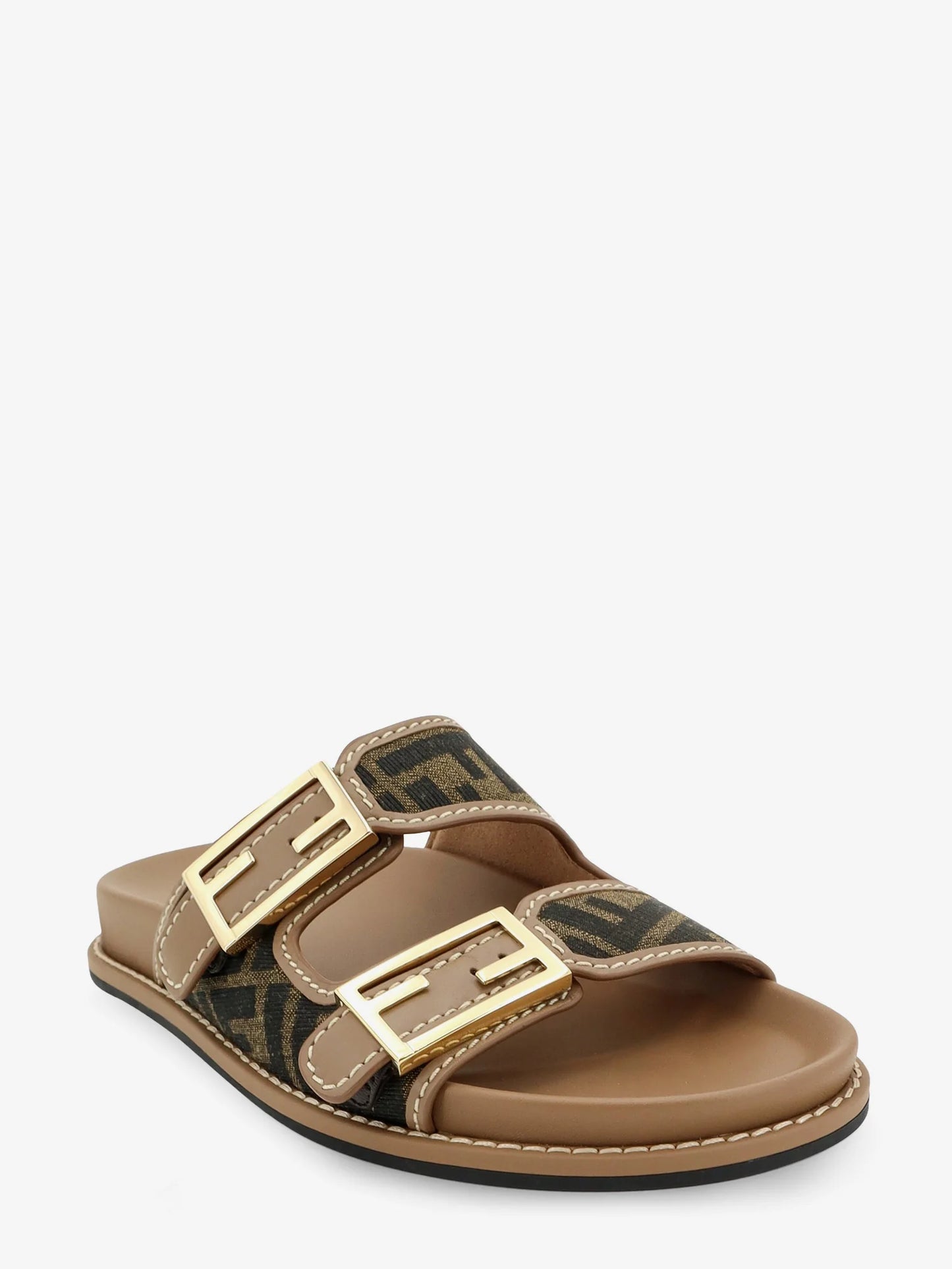 FENDI - Feel FF fabric sandals