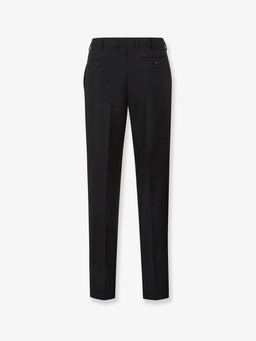 Fendi Kid mohair trousers - Black