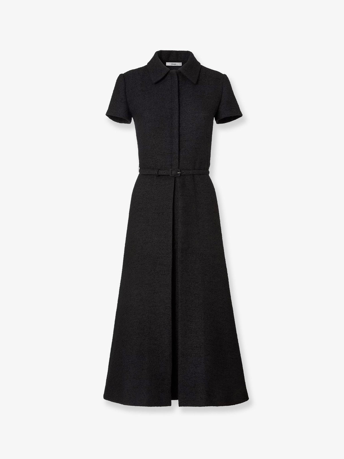 Fendi Wool blend long dress - Nero