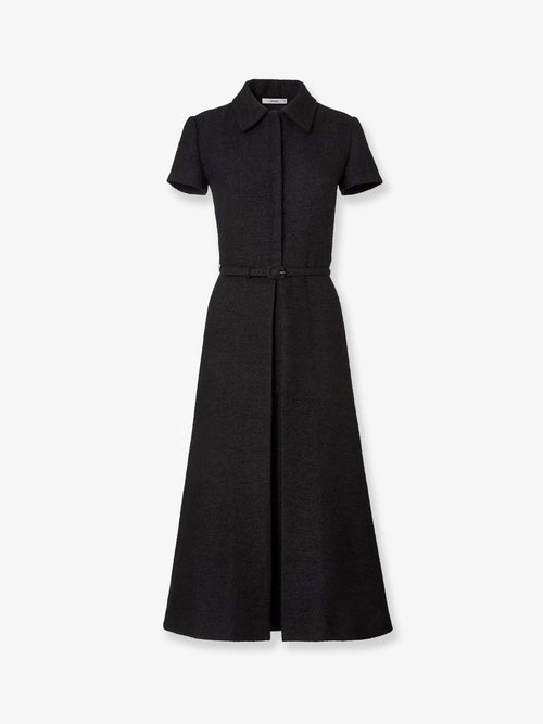 Fendi Wool blend long dress - Nero