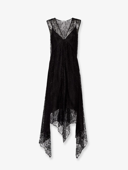 Fendi Black "Flowers and Berries" lace dress - Nero