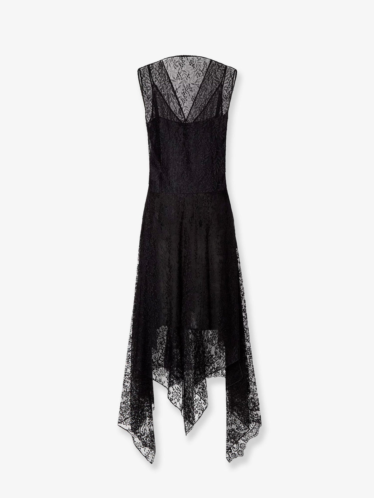 Fendi Black "Flowers and Berries" lace dress - Nero