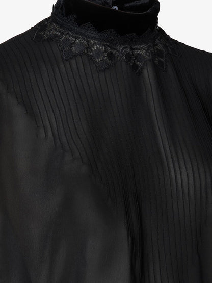 Fendi Georgette Dress - Nero
