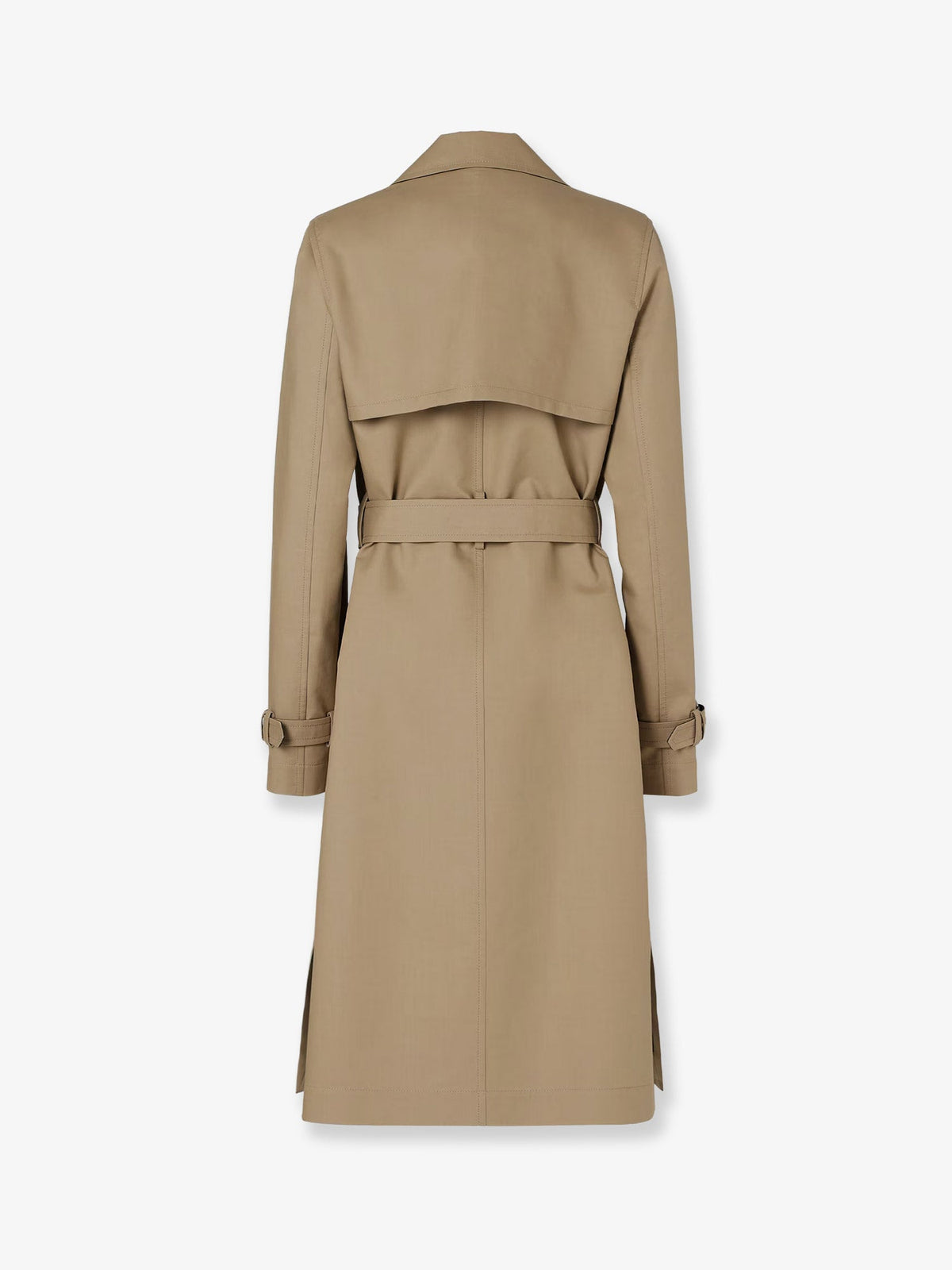 Fendi Midi Trench coat in Mackintosh fabric - Cordatabacco
