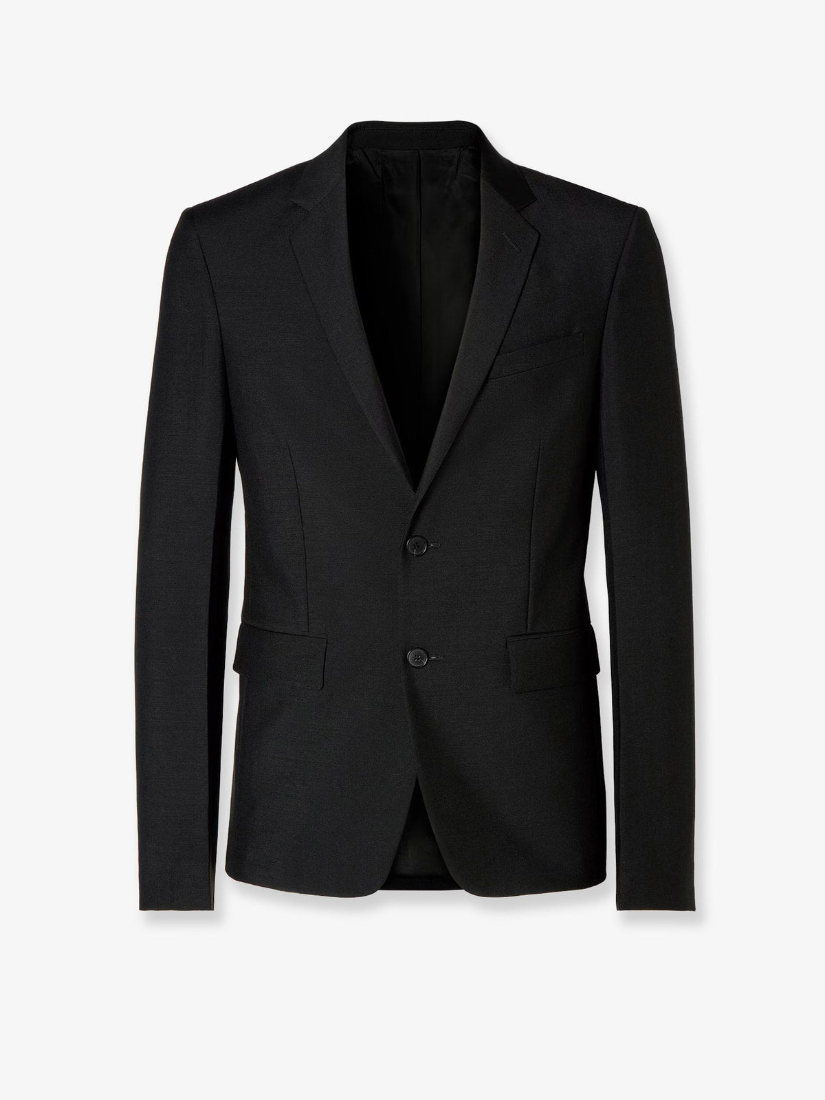 Fendi Slim Fit kid mohair blazer - Nero